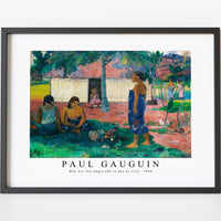 Paul Gauguin - Why Are You Angry (No te aha oe riri) 1896