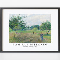 Camille Pissarro - Haymaking at Éragny 1892
