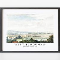 Aert schouman - Landscape at Windsor-1765