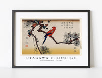 
              Utagawa Hiroshige - Macaw on Pine Branch 1797-1858
            