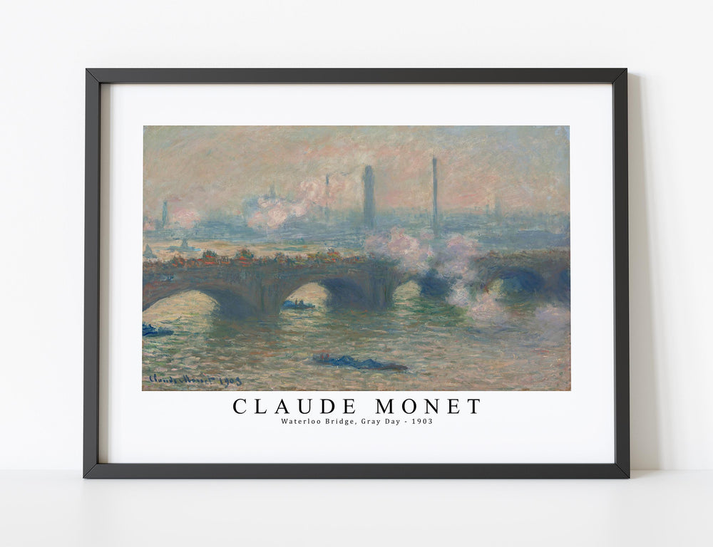 Claude Monet - Waterloo Bridge, Gray Day 1903