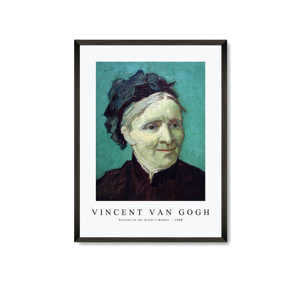 Vincent Van Gogh - Portrait of the Artist's Mother 1888