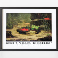 Gerrit Willem Dijsselhof - Gold- and Silverfish in an Aquarium 1890-1922