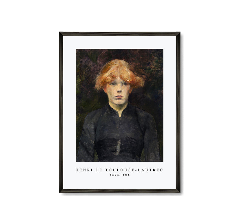 Henri De Toulouse–Lautrec - Carmen 1884