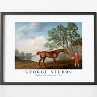 George Stubbs - Pumpkin with a Stable-lad 1774