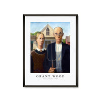 Grant Wood - American Gothic 1930