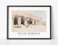 
              David Roberts - Portico of the Temple of Edfou Upper Egypt-1796-1864
            