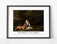
              George Stubbs - Freeman, the Earl of Clarendon's gamekeeper, with a dying doe and hound 1800
            
