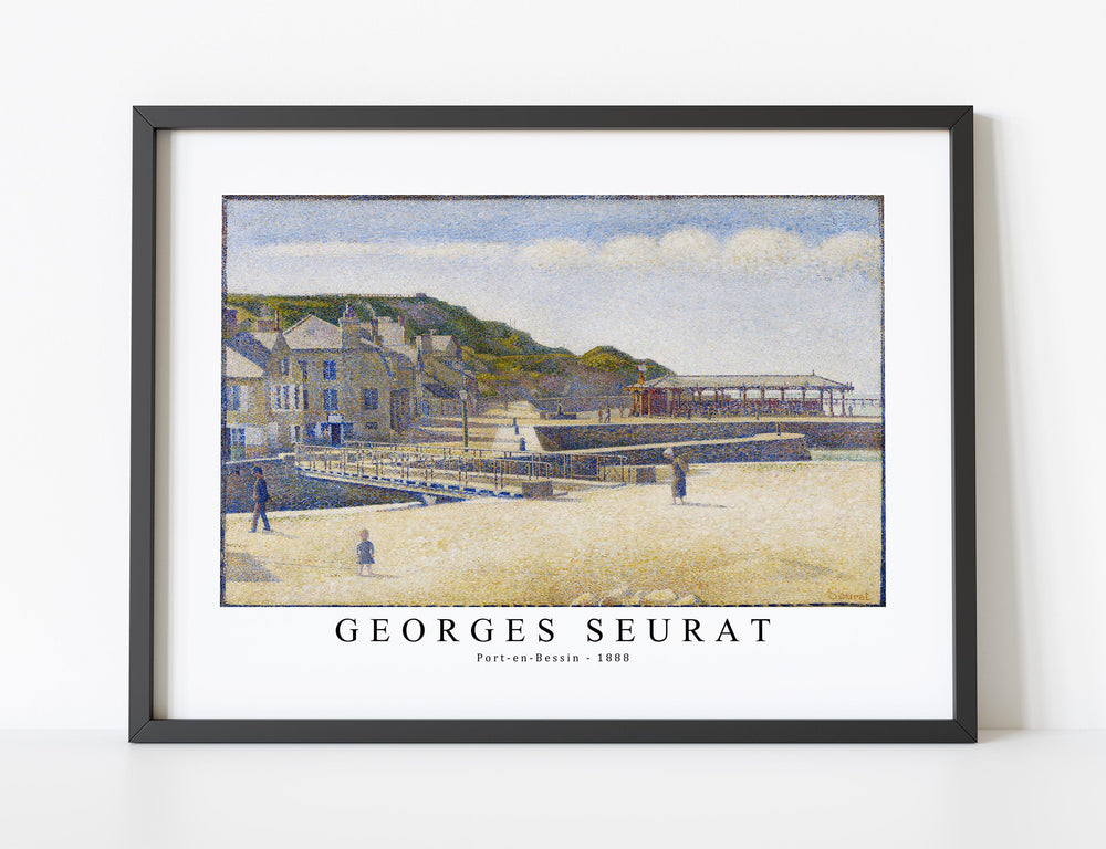 Georges Seurat - Port-en-Bessin 1888