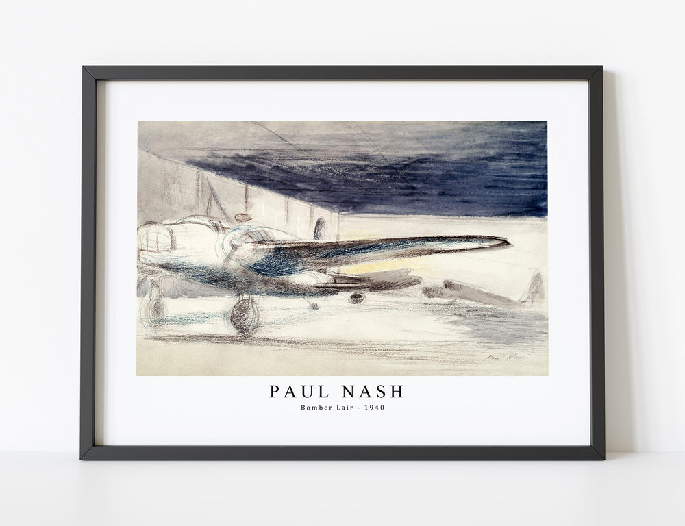 Paul Nash - Bomber Lair (1940)