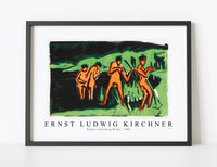 
              Ernst Ludwig Kirchner - Bathers Throwing Reeds 1909
            