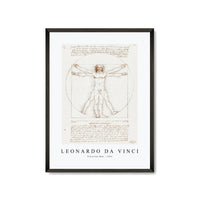 Leonardo Da Vinci - Vitruvian Man 1492