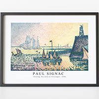 Paul Signac - Evening, The Jetty at Vlissingen (1898)