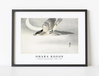 
              Ohara Koson - Cuckoo at crescent moon (1900 - 1930) by Ohara Koson (1877-1945)
            