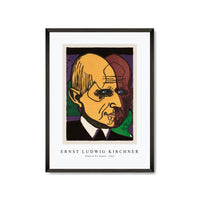 Ernst Ludwig Kirchner - Head of Dr. Bauer 1933