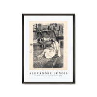 Alexandre Lunois - The Model Session; La Séance de modèle 1895