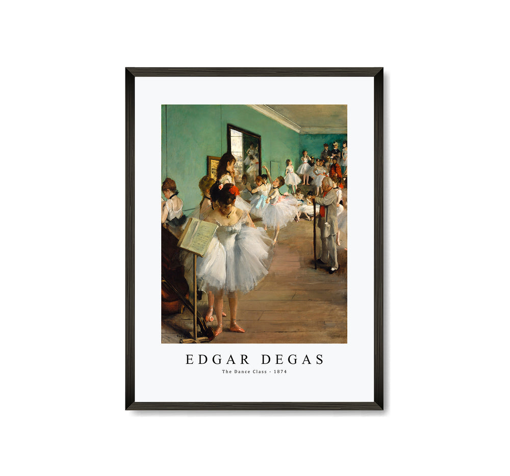 Edgar Degas - The Dance Class 1874