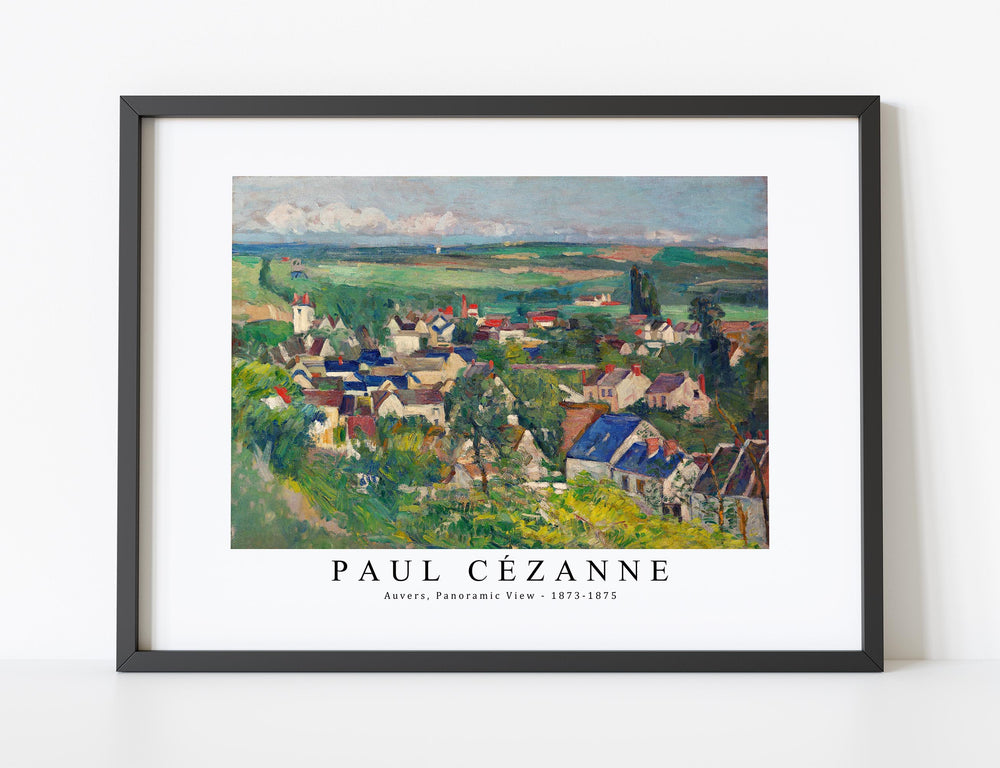 Paul Cezanne - Auvers, Panoramic View 1873-1875