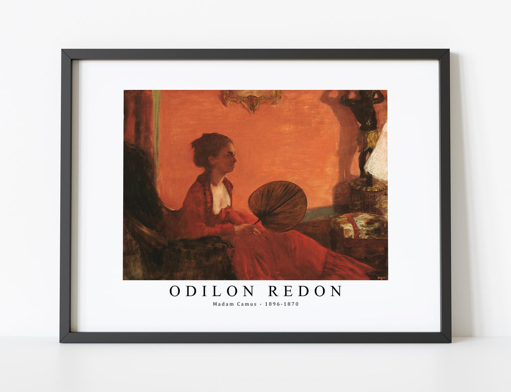 Odilon Redon - Madam Camus 1896-1870