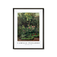 Camille Pissarro - A Rose Garden 1862