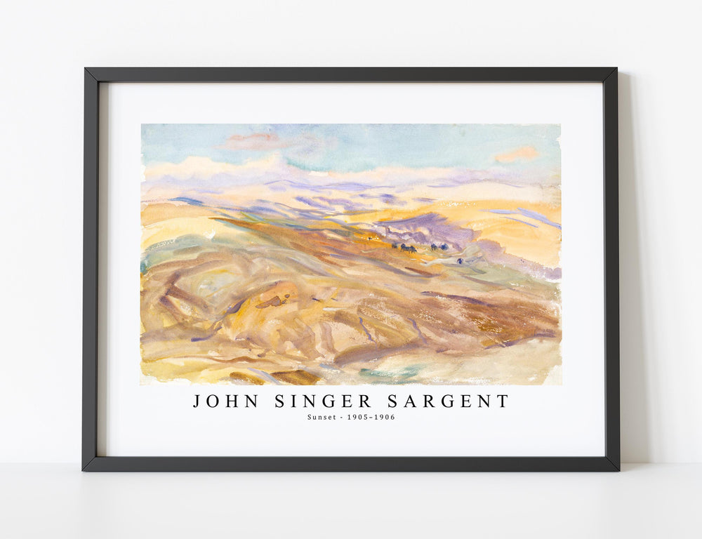John Singer Sargent - Sunset (ca. 1905–1906)