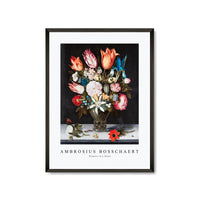 Ambrosius Bosschaert - Flowers in a Glass