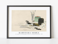 
              Kamisaka Sekka - Art supplies from Momoyogusa–Flowers of a Hundred Generations (1909)
            