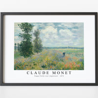 Claude Monet - Poppy Fields near Argenteuil 1875