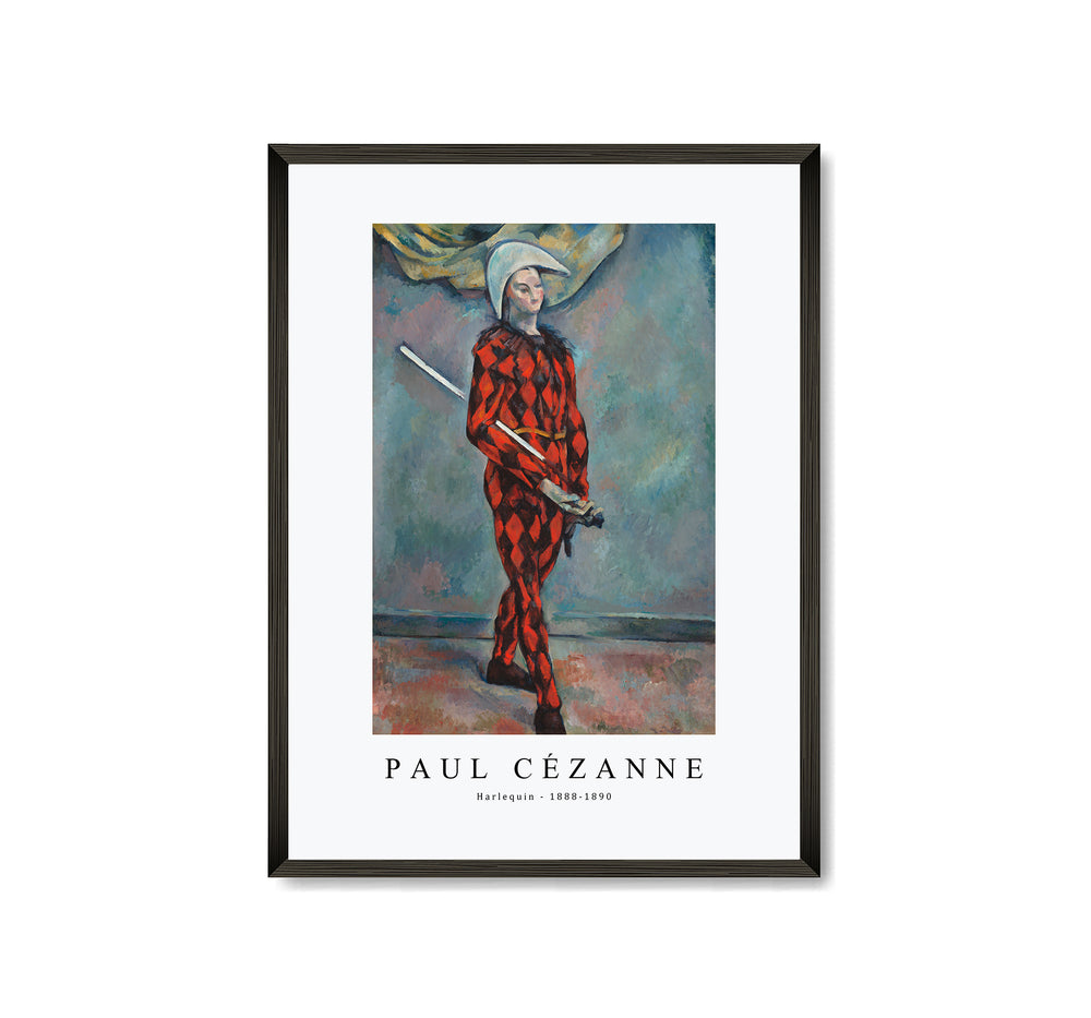 Paul Cezanne - Harlequin 1888-1890