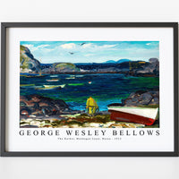George Wesley Bellows - The Harbor, Monhegan Coast, Maine 1913