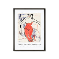 Ernst Ludwig Kirchner - Performer Bowing 1909