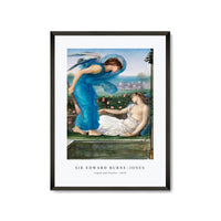 Sir Edward Burne Jones - Cupid and Psyche (ca. 1870)