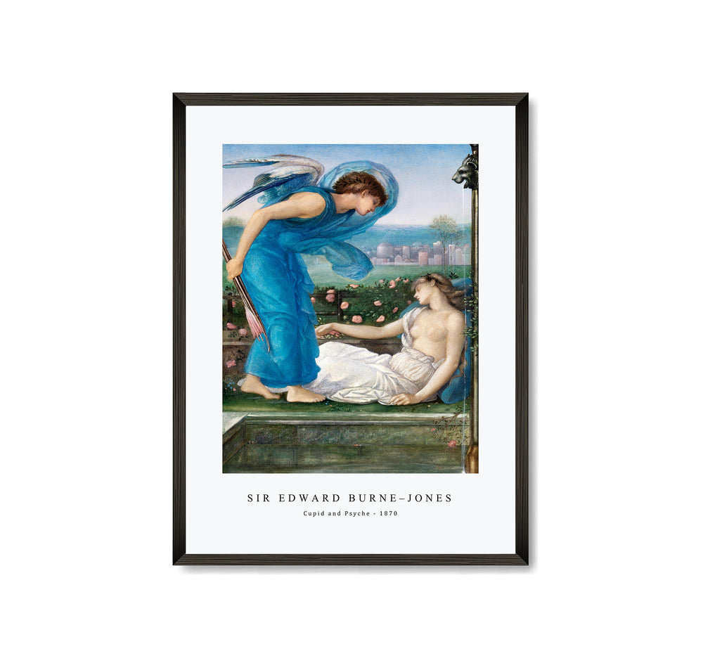 Sir Edward Burne Jones - Cupid and Psyche (ca. 1870)