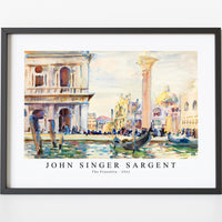 John Singer Sargent - The Piazzetta (ca. 1911)