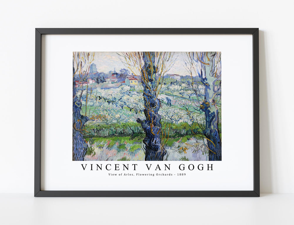 Vincent Van Gogh - View of Arles, Flowering Orchards 1889