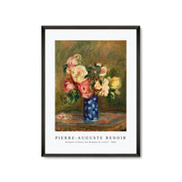 Pierre Auguste Renoir - Bouquet of Roses (Le Bouquet de roses) 1882