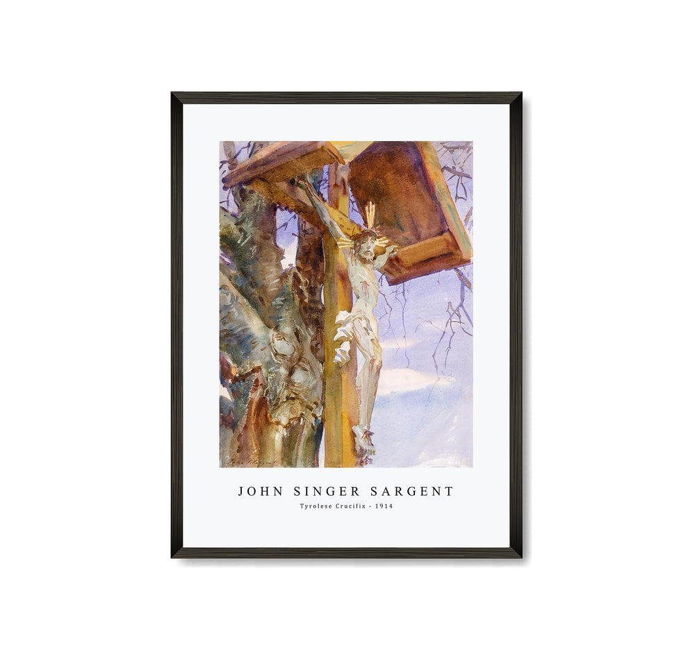 John Singer Sargent - Tyrolese Crucifix (1914)