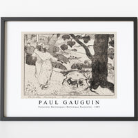 Paul Gauguin - Pastorales Martiniques (Martinique Pastorals) 1889