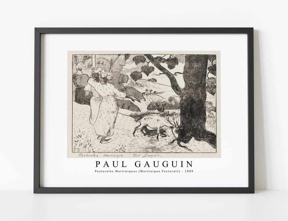 Paul Gauguin - Pastorales Martiniques (Martinique Pastorals) 1889