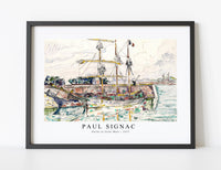 
              Paul Signac - Docks at Saint Malo (1927)
            