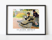 
              Claude Monet - Camille Monet on a Garden Bench 1873
            