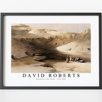 David roberts - Entrance to the tombs-1796-1864