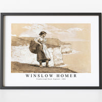 winslow homer - Flamborough Head, England-1882
