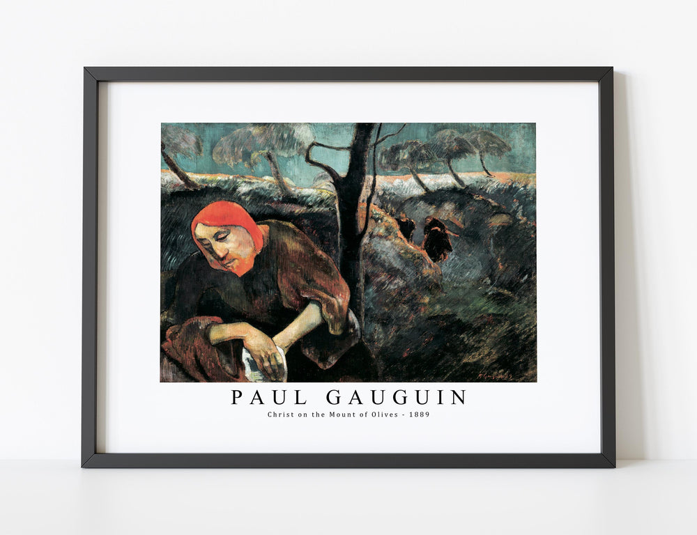 Paul gauguin - Christ on the Mount of Olives 1889