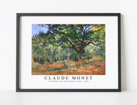 
              Claude Monet - The Bodmer Oak, Fontainebleau Forest 1865
            