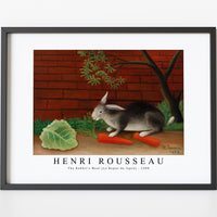 Henri Rousseau - The Rabbit's Meal (Le Repas du lapin) 1908