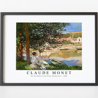 Claude Monet - On the Bank of the Seine, Bennecourt 1868