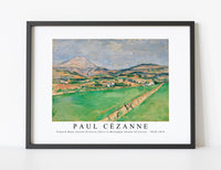 
              Paul Cezanne - Toward Mont Sainte-Victoire (Vers la Montagne Sainte-Victoire) 1878-1879
            
