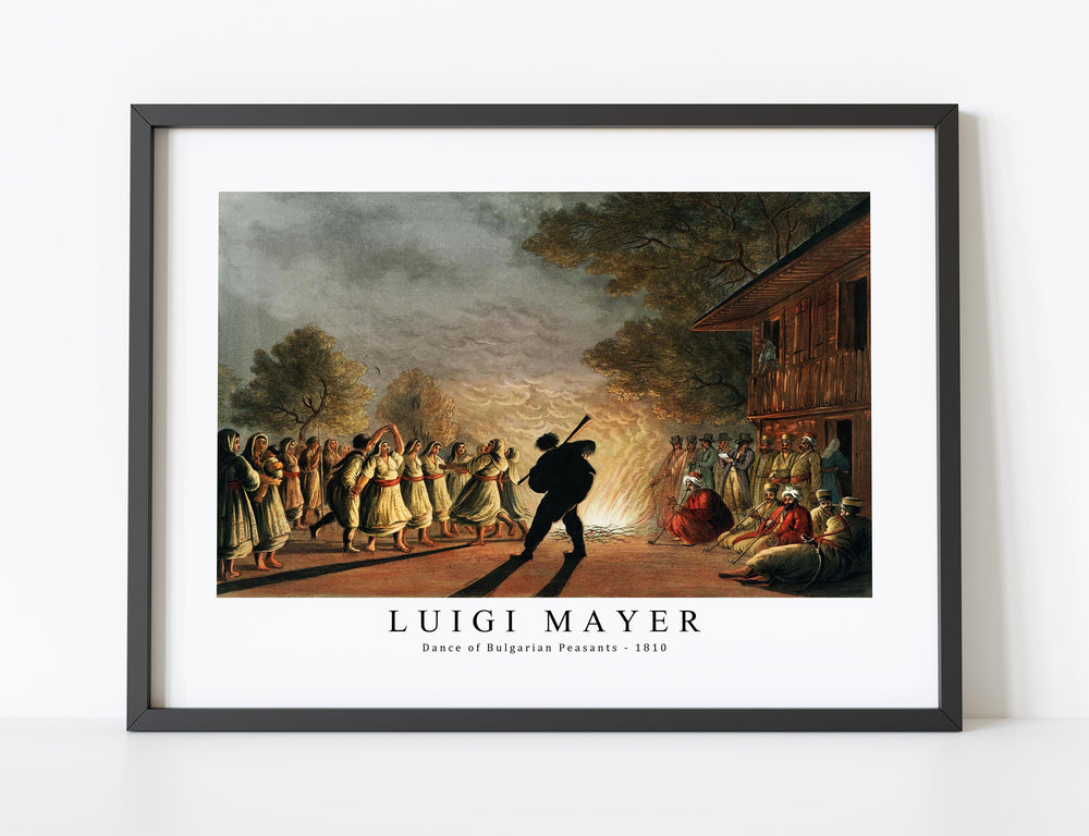 Luigi Mayer - Dance of Bulgarian Peasants 1810