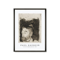Paul Gauguin - Portrait of Stéphane Mallarmé 1890